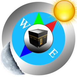 دانلود Qibla direction & prayer times