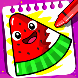 دانلود Fruits Coloring- Food Coloring