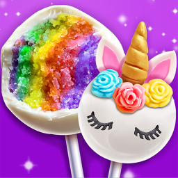 دانلود Unicorn Cake Pop Sweet Dessert