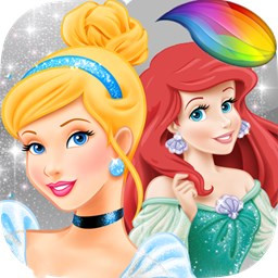 دانلود ‏نقاشی با پرنسس ها