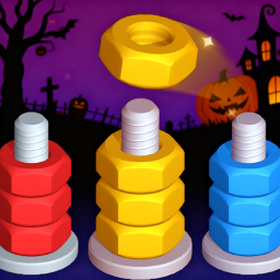 دانلود Nut Sort-Color Puzzle Game