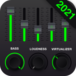 Equalizer, Music Volume Booster, Bass Booster, EQ