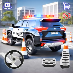 دانلود Police Car Parking : Car Games دانلود Police Car Parking : Car Games