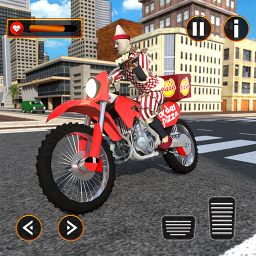دانلود Pizza Boy Bike Delivery Game
