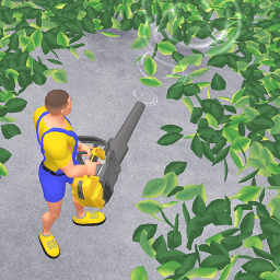 دانلود Leaf Blower—City Cleaning Game