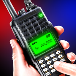 Walkie talkie police radio