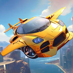 دانلود Flying Car Futuristic City