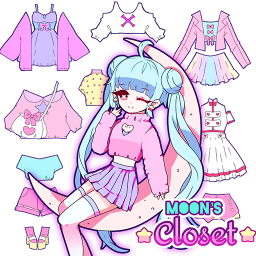 دانلود Moon's Closet dress up game