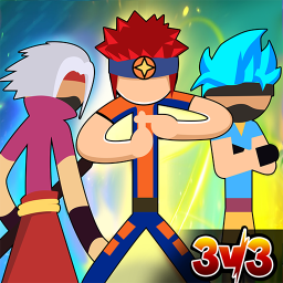 دانلود Stick Ninja - 3v3 Battle