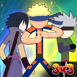 دانلود Stick Ninja - 3v3 Battle