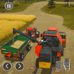 Real Farm Tractor Trailer Game