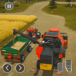 دانلود Real Farm Tractor Trailer Game