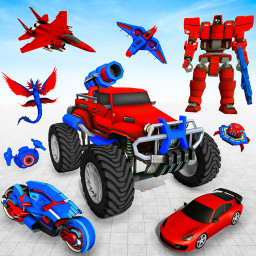 دانلود Flying Truck - Robot Car Game