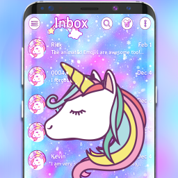 دانلود Pink Sms Messenger theme