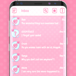 دانلود Pink messenger theme