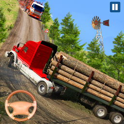 دانلود Offroad Logging Truck Games 3D