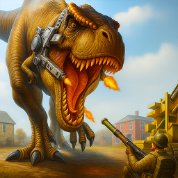 دانلود Dinosaur War - BattleGrounds