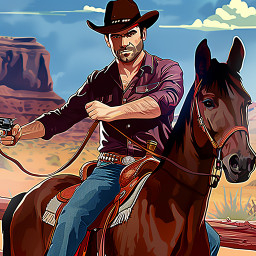 دانلود Cowboy World: Wild West Games