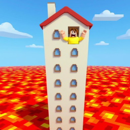 دانلود Obby Lava Mod: Parkour Race