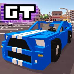 دانلود Blocky Car Racer - racing game