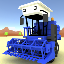 آیکون بازی Blocky Farm Racing & Simulator
