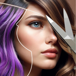 دانلود Try Hairstyles-AI Change Color