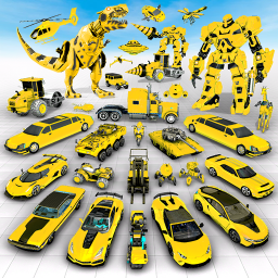 دانلود Dino Car Robot Transform Games