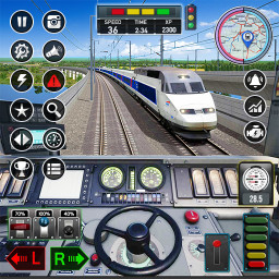 دانلود City Train Game 3d Train games