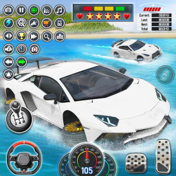 دانلود Water Car Racing 3d: Car Games