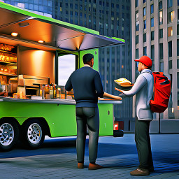 دانلود Food Truck Driver - Cafe Truck