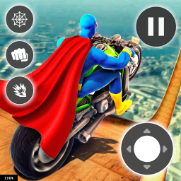 دانلود Super Hero Bike: Racing Game