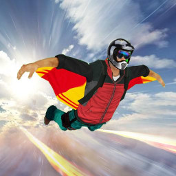 Super Hero Flying