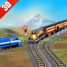 دانلود Train Racing Games 3D 2 Player