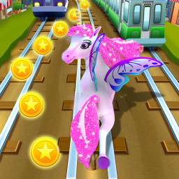 دانلود Unicorn Run: Horse Dash Games