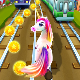 دانلود Unicorn Dash: Fun Runner 2