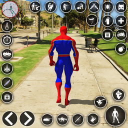 دانلود Spider Robot Hero Car Games