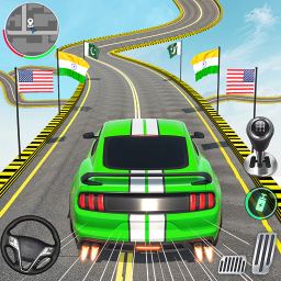 دانلود Muscle Car Stunts - Ramp Car