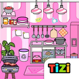 دانلود Tizi Town - Pink Home Decor
