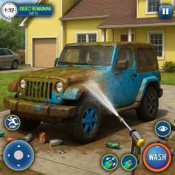 دانلود Car Wash Game: Car Makeover