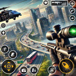 دانلود Sniper Gun Games- FPS Shooting