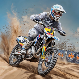 دانلود Motocross Dirt Bike Race Games