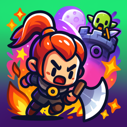 دانلود Tiny Warriors Rush - Idle TD