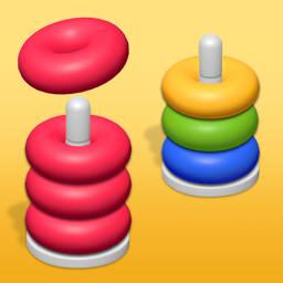 دانلود Hoop Stack - Donut Color Sort