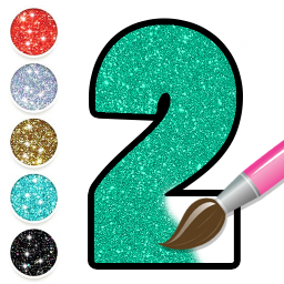 دانلود Glitter Number & ABC Coloring