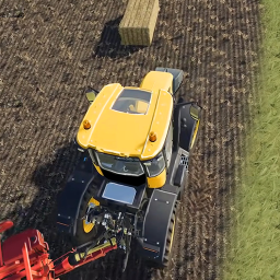 دانلود Village Driving Tractor Games