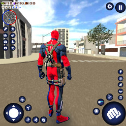 دانلود Miami Rope Hero Spider Game