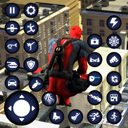 Miami Rope Hero Spider Games