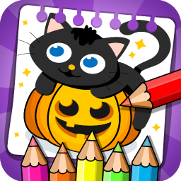 دانلود Halloween - Coloring & Games