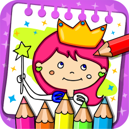 دانلود Princess Coloring Book & Games