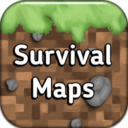 دانلود Survival maps for Minecraft PE